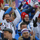 10. - 14. februar: Kronprins Haakon følger norske utøvere under olympiske leker i Sotsji (Foto: Kai Pfaffenbach, Reuters)